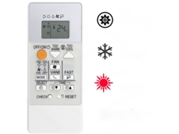 Controle Remoto de Ar Condicionado HENTEN HOME para Mitsubishi Rh19b
