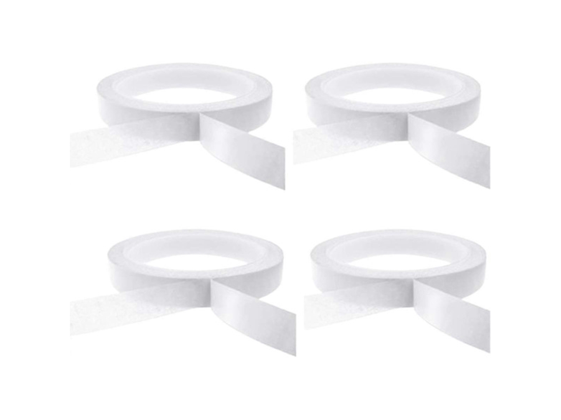 Fita Dupla Face, Adesiva Dupla Face Resistente, Livre De Ácido E Resistente Ao Calor, Fácil De Remover E Descolar, Ideal Trabalhos Artísticos