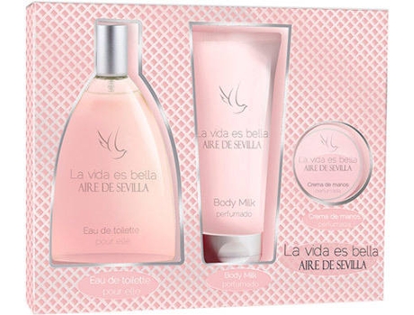 Conjunto de Perfume Mulher Bella Aire Sevilla (3 pcs) (3 pcs) - 3 Unidades