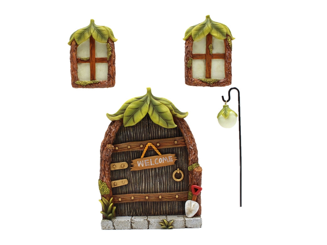 Decoração de Porta e Janela com Brilho Resina para Jardim