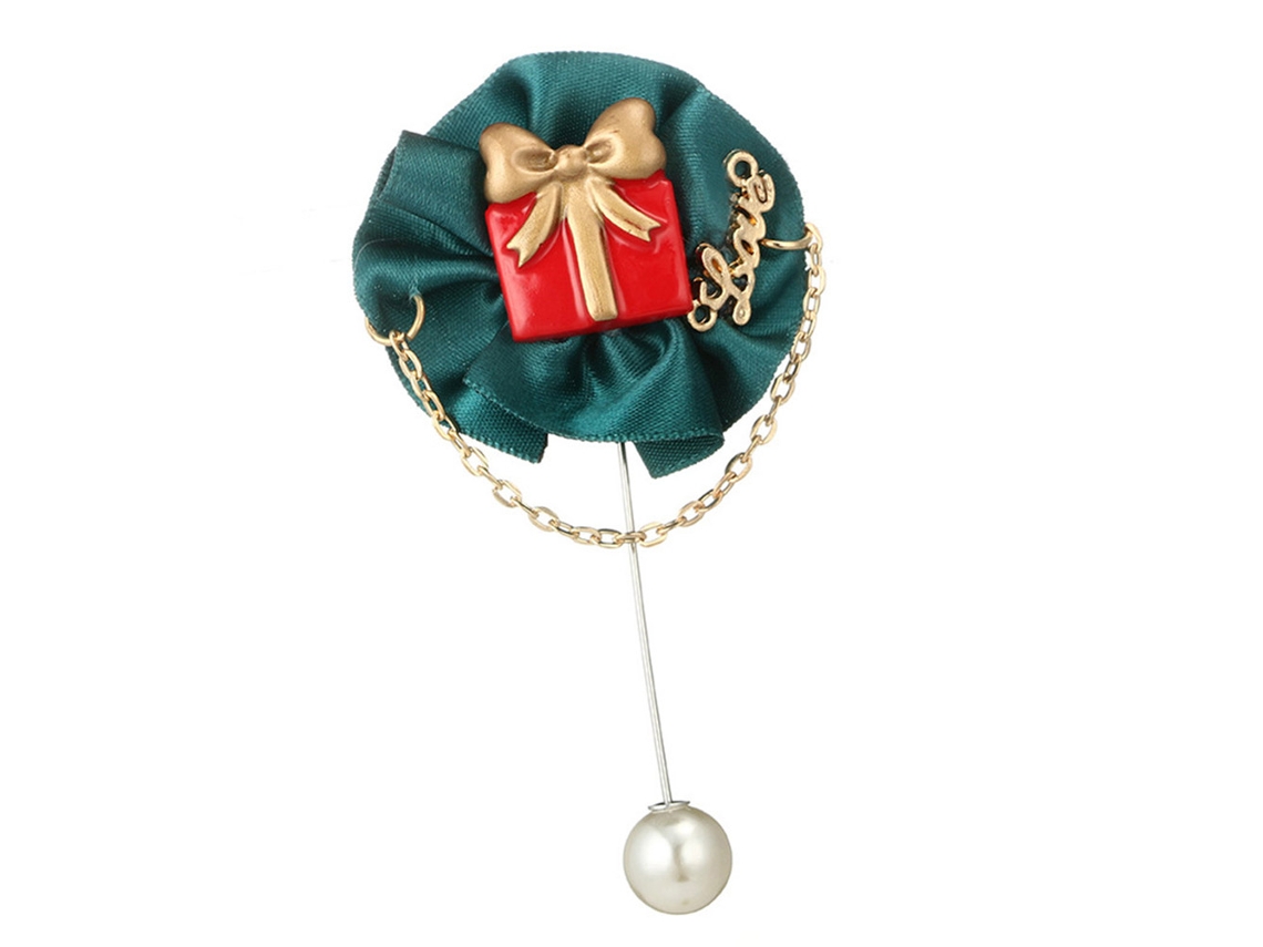 Broche De Natal Presente Acessório De Jóias