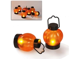 Luzes de Chá Nova Line para abóboras Jack o lantern, 12 pack LED pisca com bateria para Halloween | S/MARCA