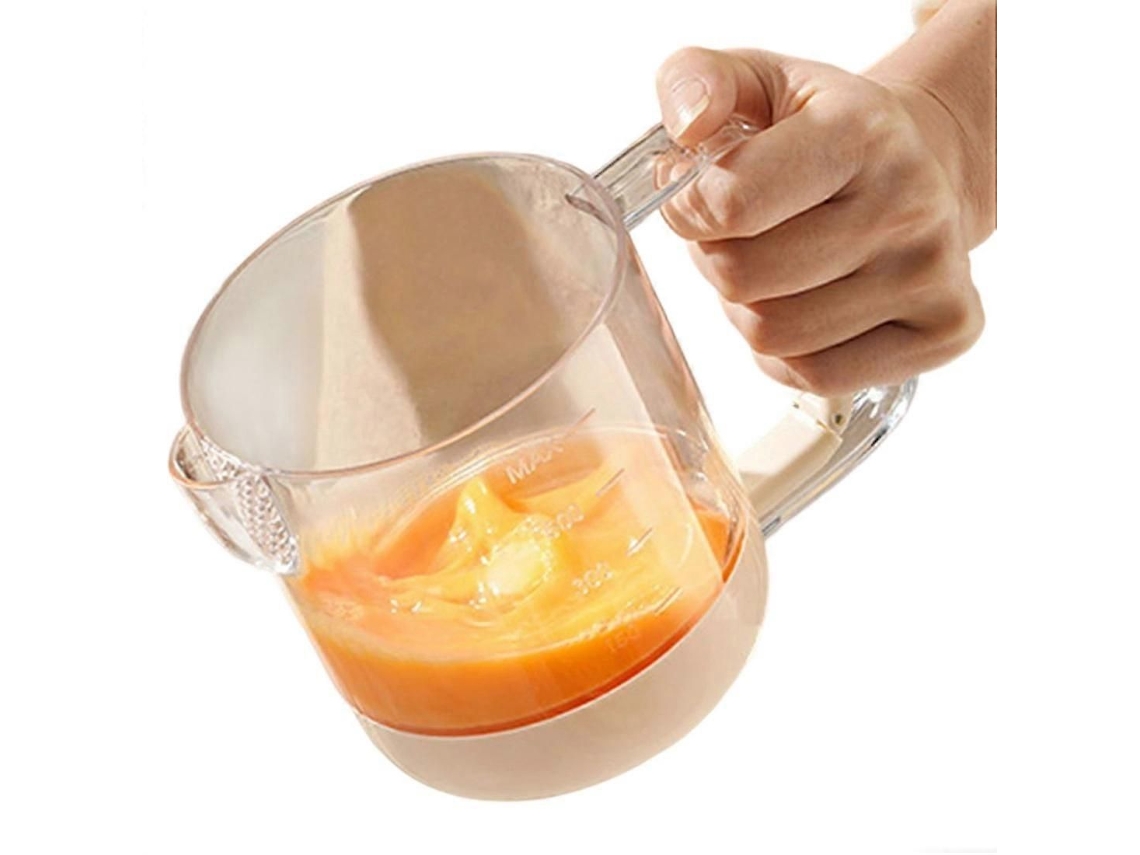 Garrafa Misturadora para Molho de Salada: Copo Misturador Manual para Vinagrete e Líquidos TAISHENGDA (função Batedor de Ovos)