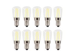 2026 10 Peças de Lâmpadas Led E14 Filamento Longo Mini Alto Brilho 1.5w Ac230v