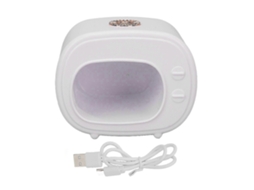 Mini Lâmpada LED UV para Unhas com Secagem Rápida e Iluminação Suave, Portátil para Esmalte em Gel LY EBIKE