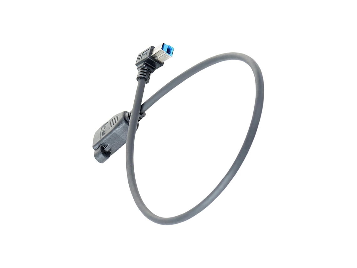 Cabo Usb 3.0 De Alta Velocidade 0,5 M Com Conectores Macho Para Fêmea