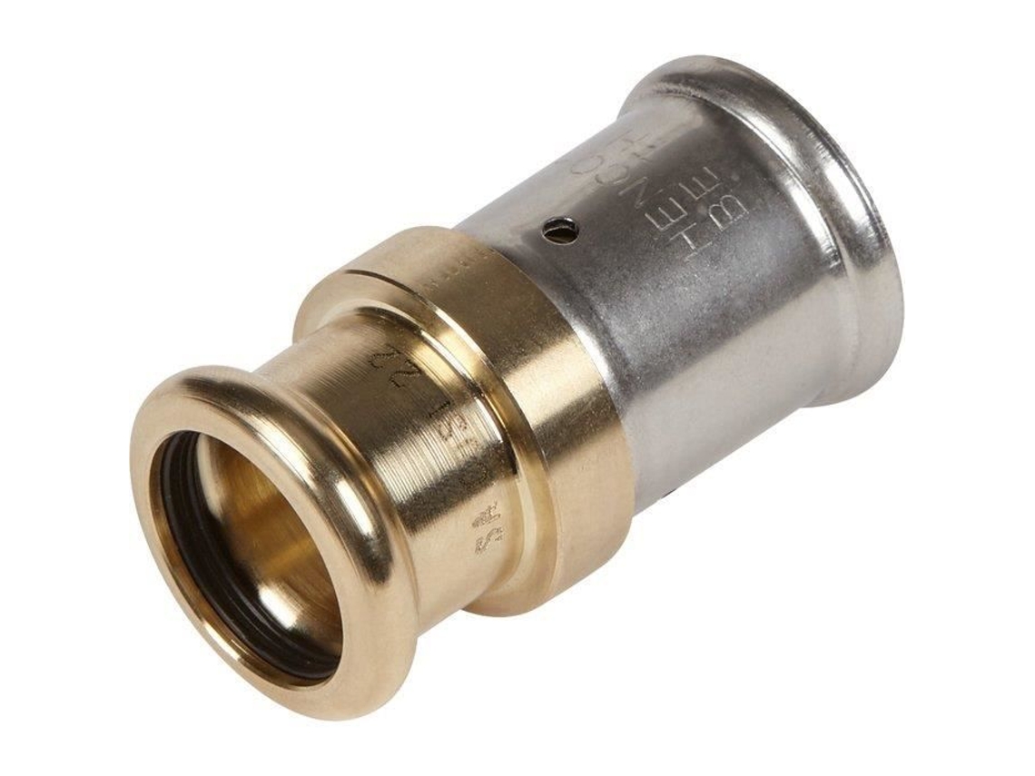 Conexão de Gateway de Cobre Reto Multicamadas de Crimpagem HENCO Diâmetro Multicamadas 16 Mm Diâmetro de Cobre 16 Mm
