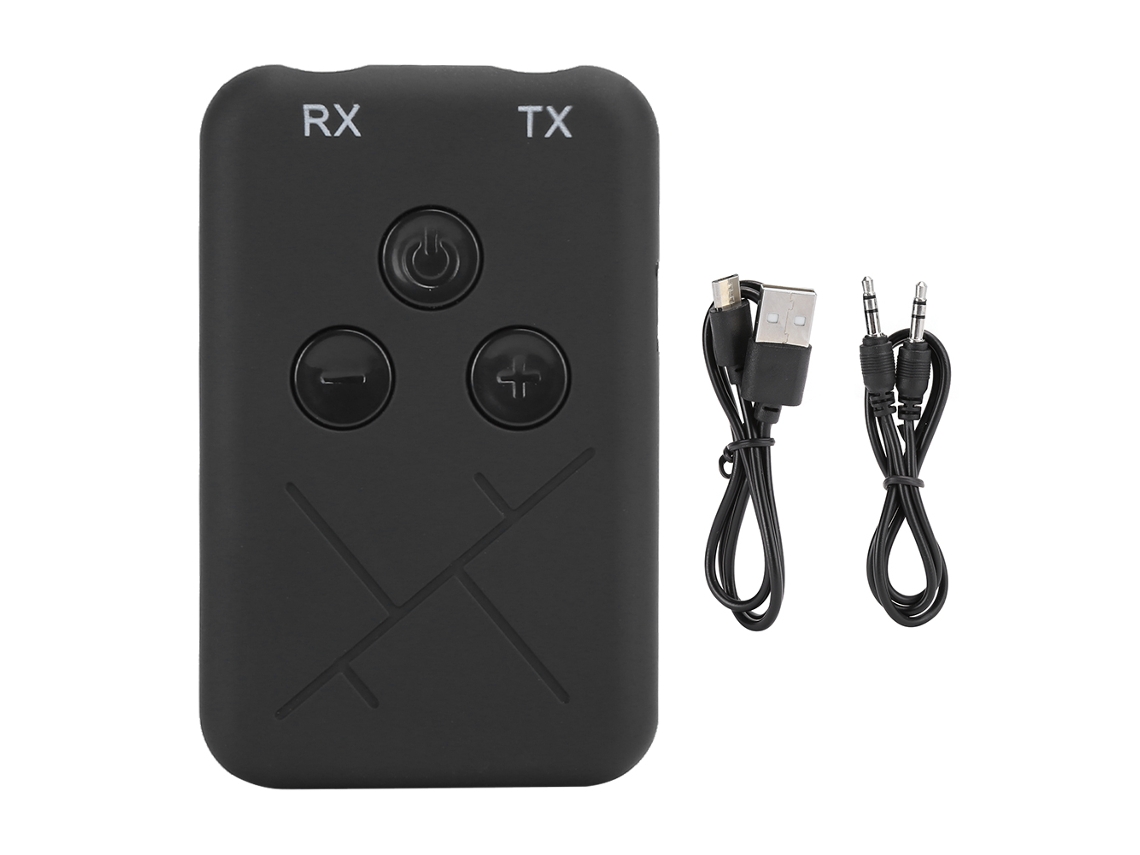Adaptador De Áudio Carro 2 Em 1 Transmissor Receptor Bluetooth 4.2