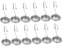 Conjunto De 12 Ganchos Para Cortina De Chuveiro, Suporte Para Varão De Cortina, Ganchos Para Cortina Gokoco
