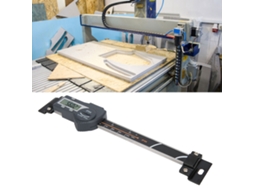 Paquímetro Digital Vernier Ferramenta De Medição Horizontal Régua Medição Industrial 0 100 Mm Slowmoose