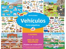 Adesivos Infantis com Cenas do Dia a Dia, Mais de 200 Folhas, Reutilizáveis, Brinquedo Educativo MDUG (estilo 2)