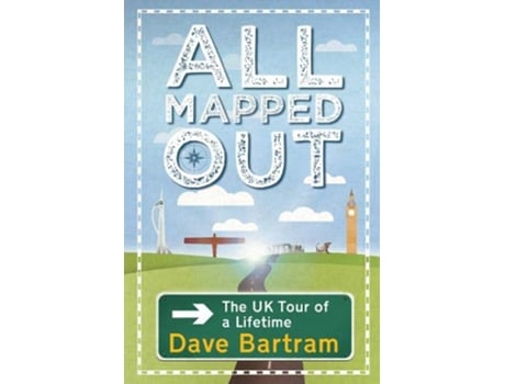 Livro All Mapped Out de Dave Bartram (Inglês)