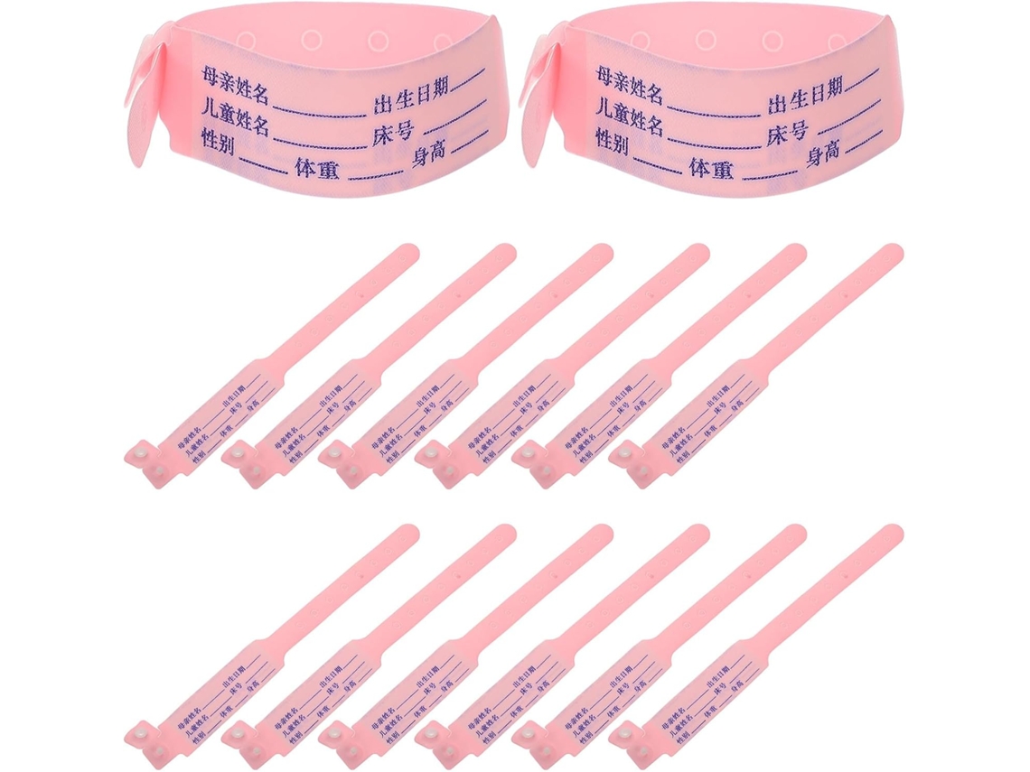 Pulseira De Identificação Infantil Cabilock, Design Confortável E Material Seguro, Adequada Para Hospitais E Uso Diário