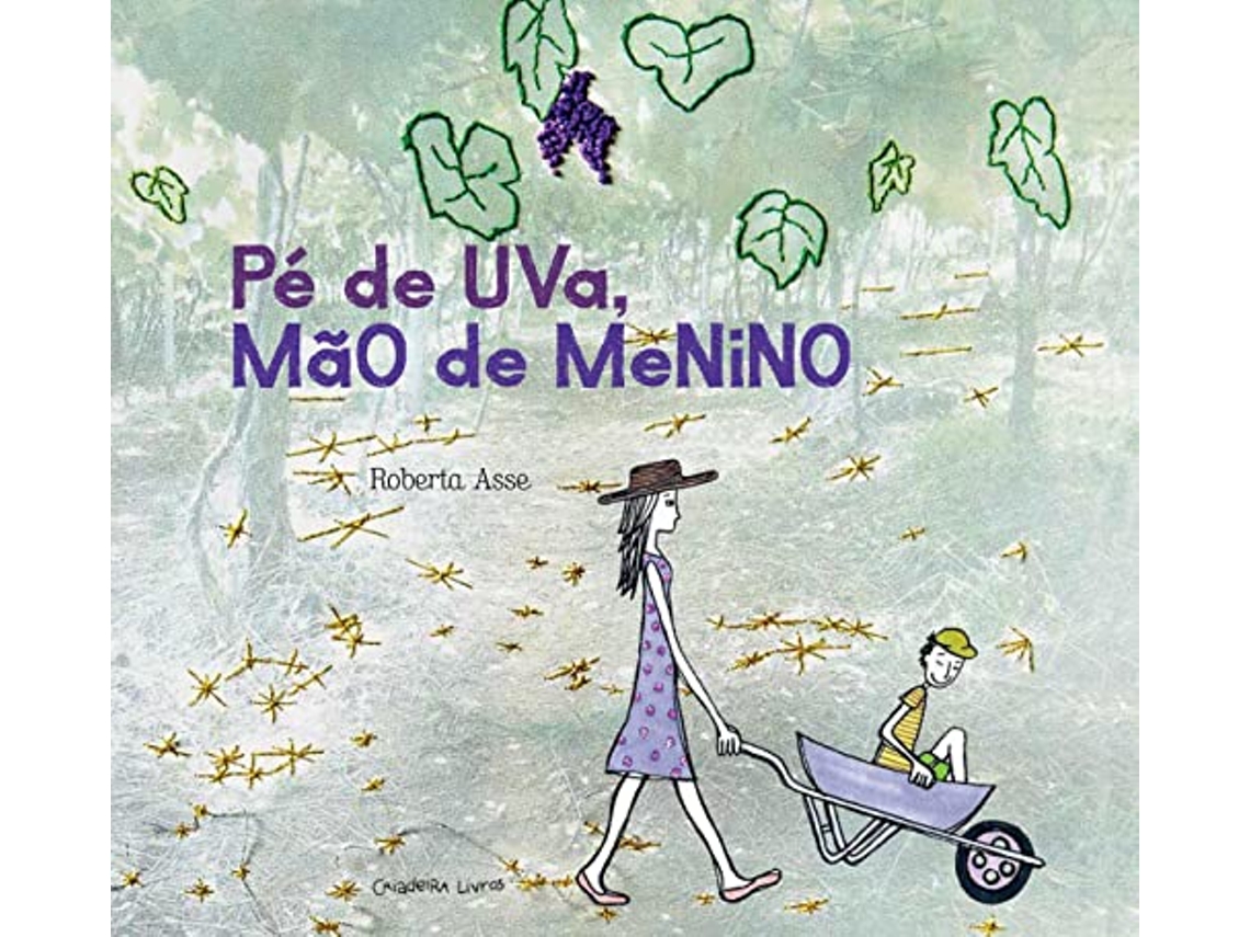 Livro Pé De Uva, Mão De Menino de Asse e Roberta (Português)