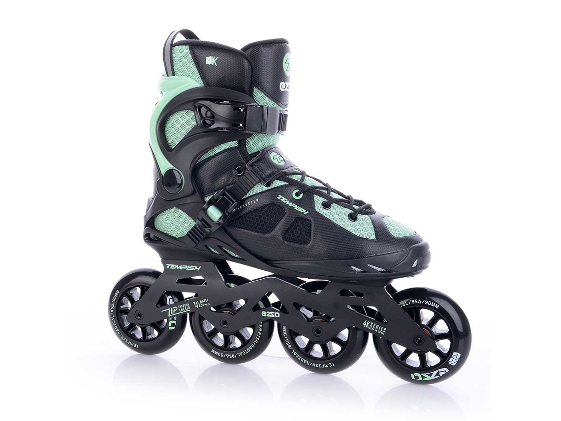 Patins Inline Femininos Ezza 90 Verde Eu 38Tempish