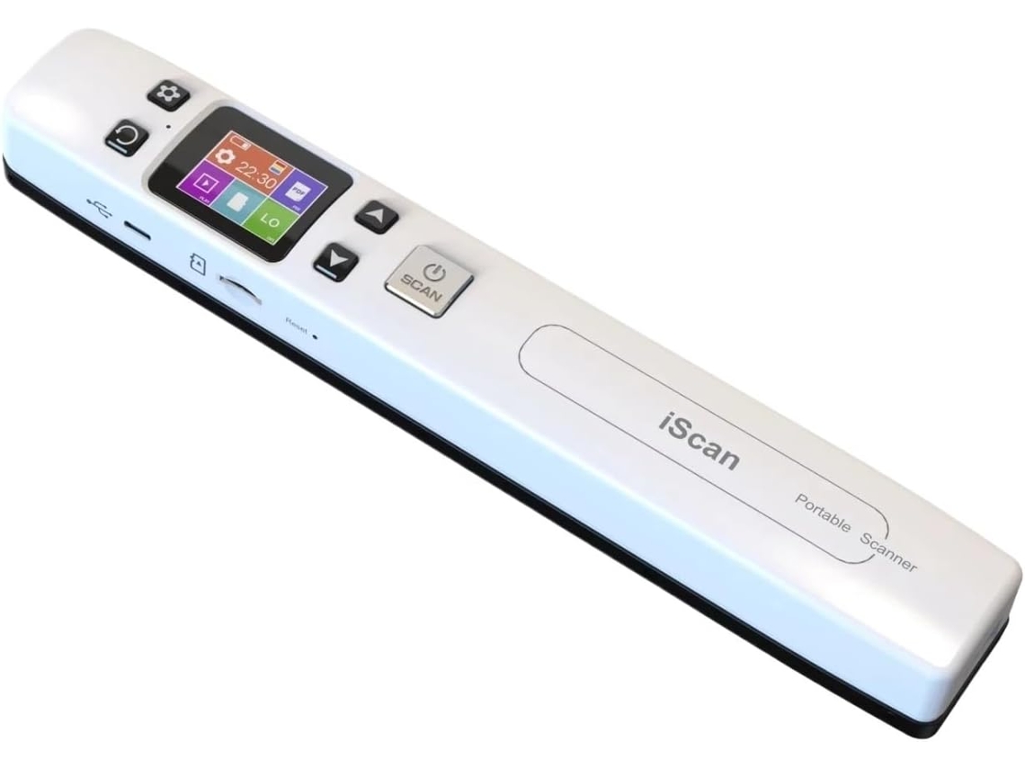 Scanner Portátil de Mesa Hd 1050 Dpi, Sem Fio e Wi fi, Ideal para SFUSHOS
