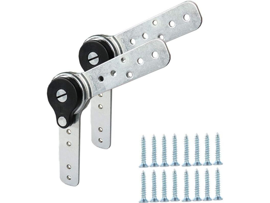 Dobradiças De Ângulo Ajustável Para Móveis Com Função De Reinicialização Automática, Ajusta Sofá E Cama E Guarda-roupa E Poltrona Em 90°