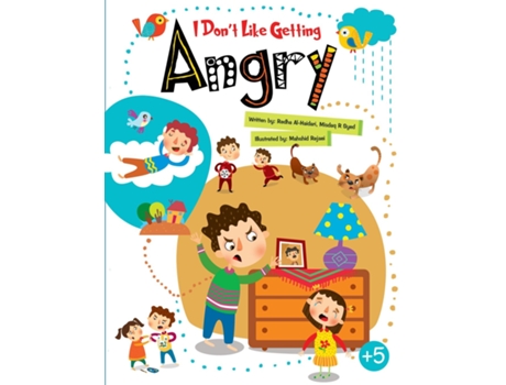 Livro I dont like getting angry de Redha Al-Haidari (Inglês)
