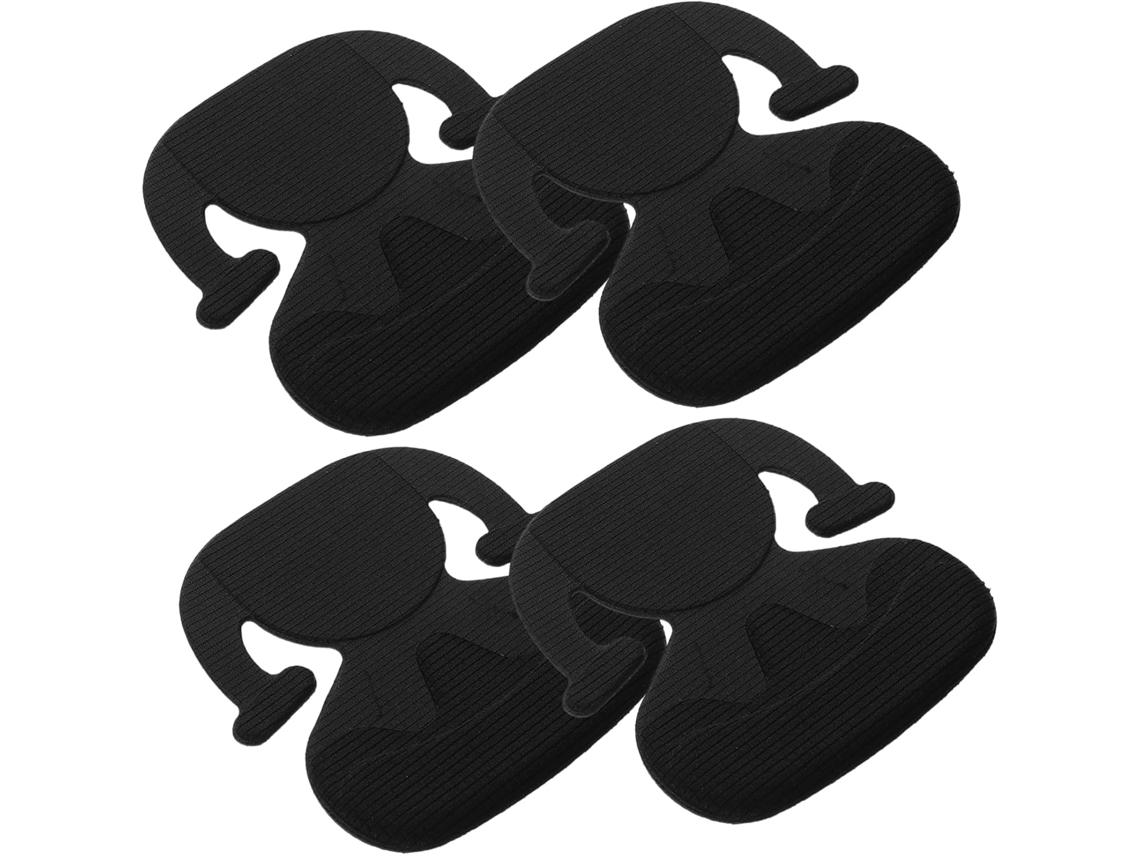 Kallory 4-protetores De Calcanhar Antiderrapantes, Tapete Para Reparo De Calçados Sem Cola, Tapete Antiderrapante Para