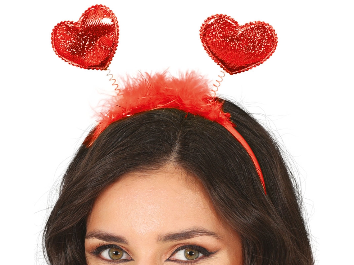 Tiara de corações adultos