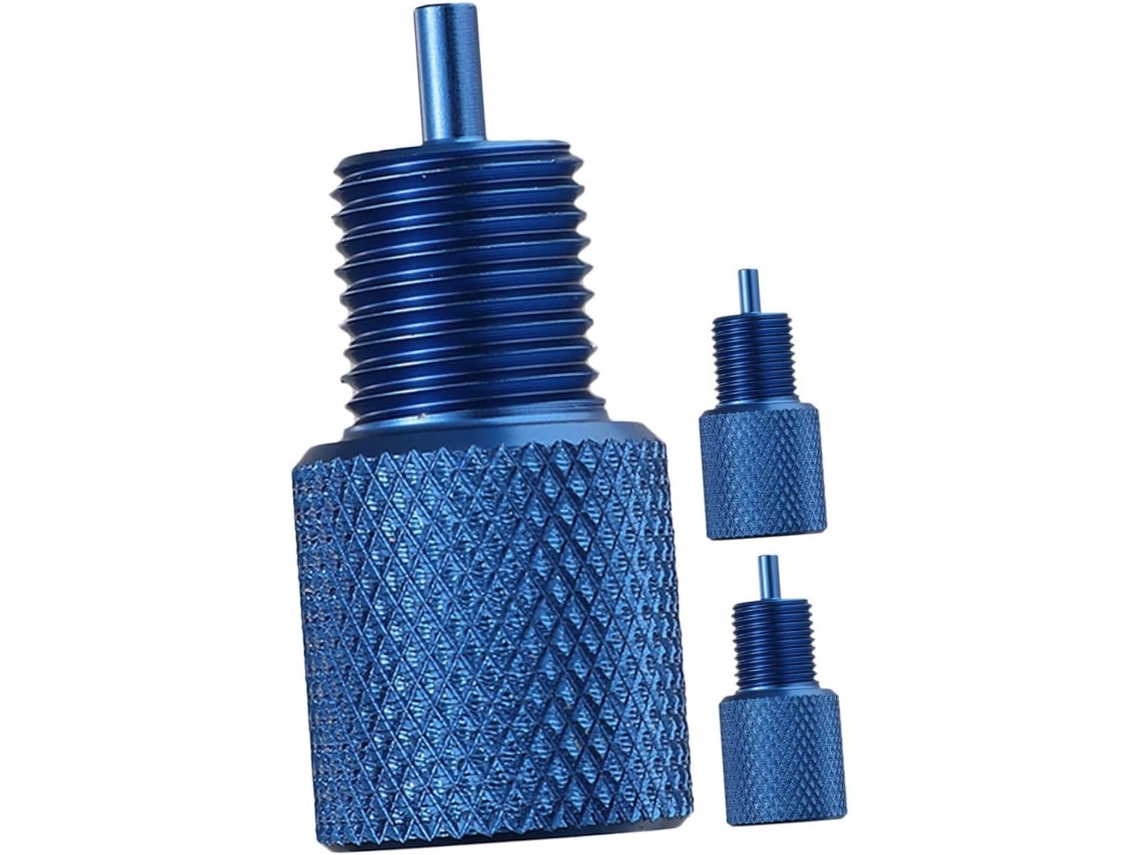 Conjunto De 3 Ferramentas Para Sangria De Válvulas Em Sistemas De Manutenção.