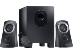Colunas 2.1 LOGITECH Z313 (Outlet Caixa Aberta - PC/PS4/Xbox/TV - 25 W)