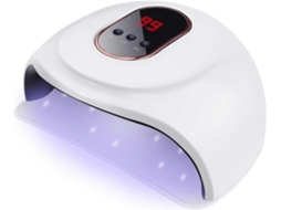 Secador de Unhas com Lâmpada Uv, 18 Contas Led, Led Uv 72w 3 Temporiz Adores 30/60 / 99s Seca GOKOCO