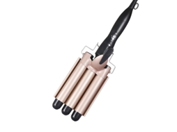 Modelador De Cachos Com 3 Rolos De 25 Mm(180, 210° C, Dourado)