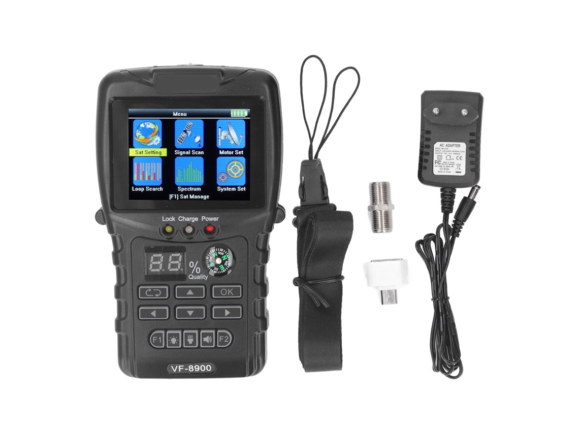 Buscador Satélite Detector 950-2150mhz 2.4in Lcd Dvb-s S2