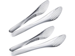 Lurelia Pinça Servir Kit 2 Peças Aço Inox 9 Polegadas Buffet