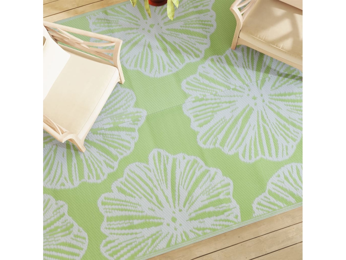 Vidaxl Tapete De Exterior 190x290 Cm Arakil Pp Verde