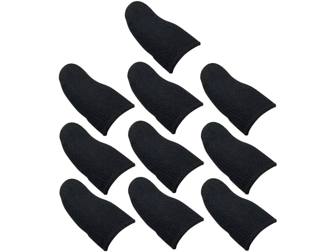 Lurelia Dedeiras Gaming Para Ecrã Tátil 10 Unidades, Nylon, Respirável, Condutor, Leve, Para Gaming Móvel E Ecrãs Táteis