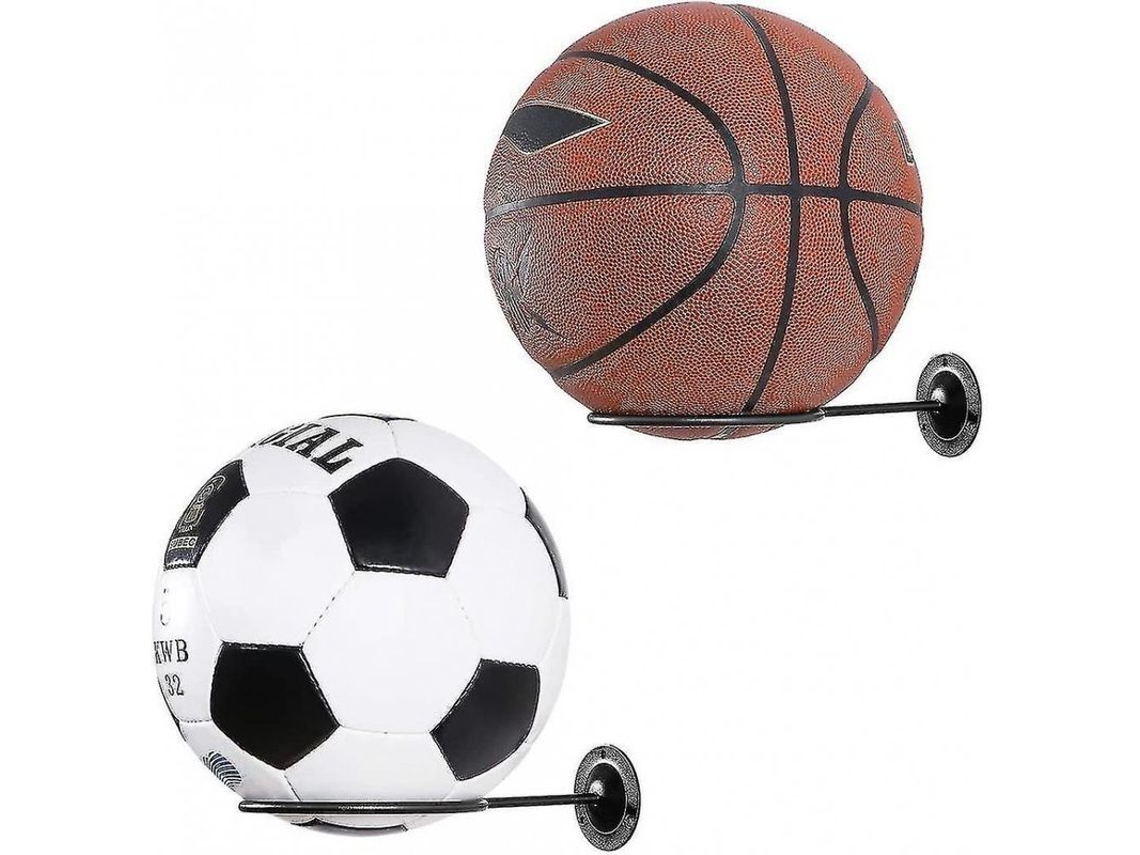 Suporte de pelotas MARCA com 2 unidades de ferro 130mm