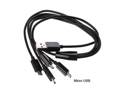 Cabo Divisor Usb 2.0 A Macho Para 4 Micro Usb Macho Y Para Carregador Portátil Olysi Shop