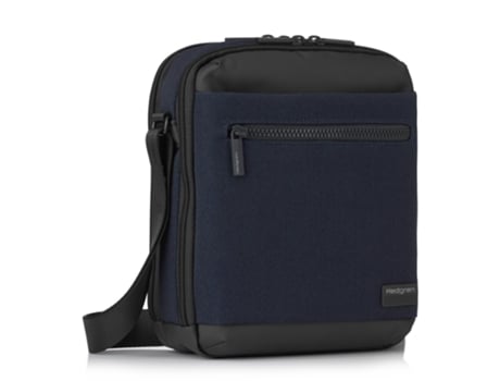 Bolsa de Cruzar Vertical em Azul Elegante 10 RFID HEDGREN App HNXT02