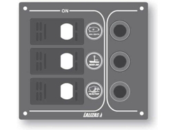 Painel LALIZAS Waterproof Switch Sp Offshore Cinzento