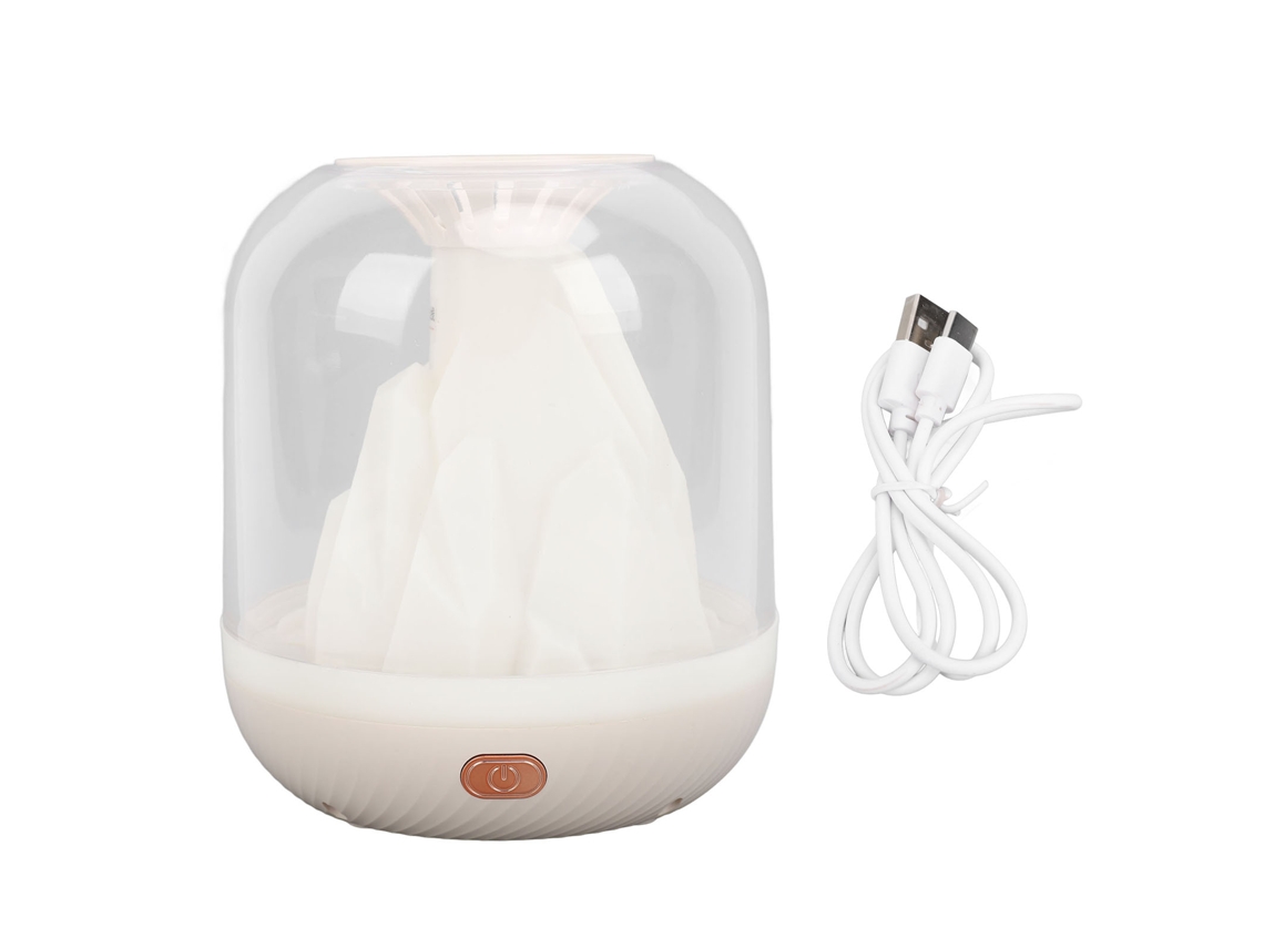 Umidificador Portátil 900ml Usb com Luz Noturna 360 Graus 3 Modos para Dormitório Lar | S/MARCA