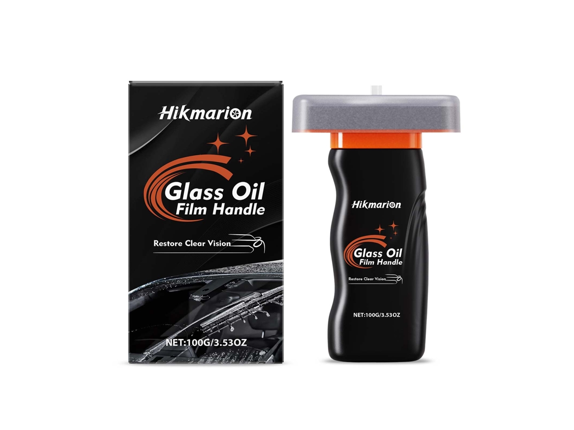 Escova Hikmarion LAXISCREED para Remover Filme de Óleo de Vidros