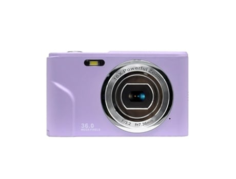 Máquina Fotográfica Compacta MOROROR  1080P Hd 36.0 Mega Pixels 16X Digital Zoom