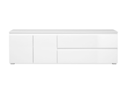 Móvel Tv Capetown 2 Portas 2 Gavetas 180X55X40 Branco VENPRODIN