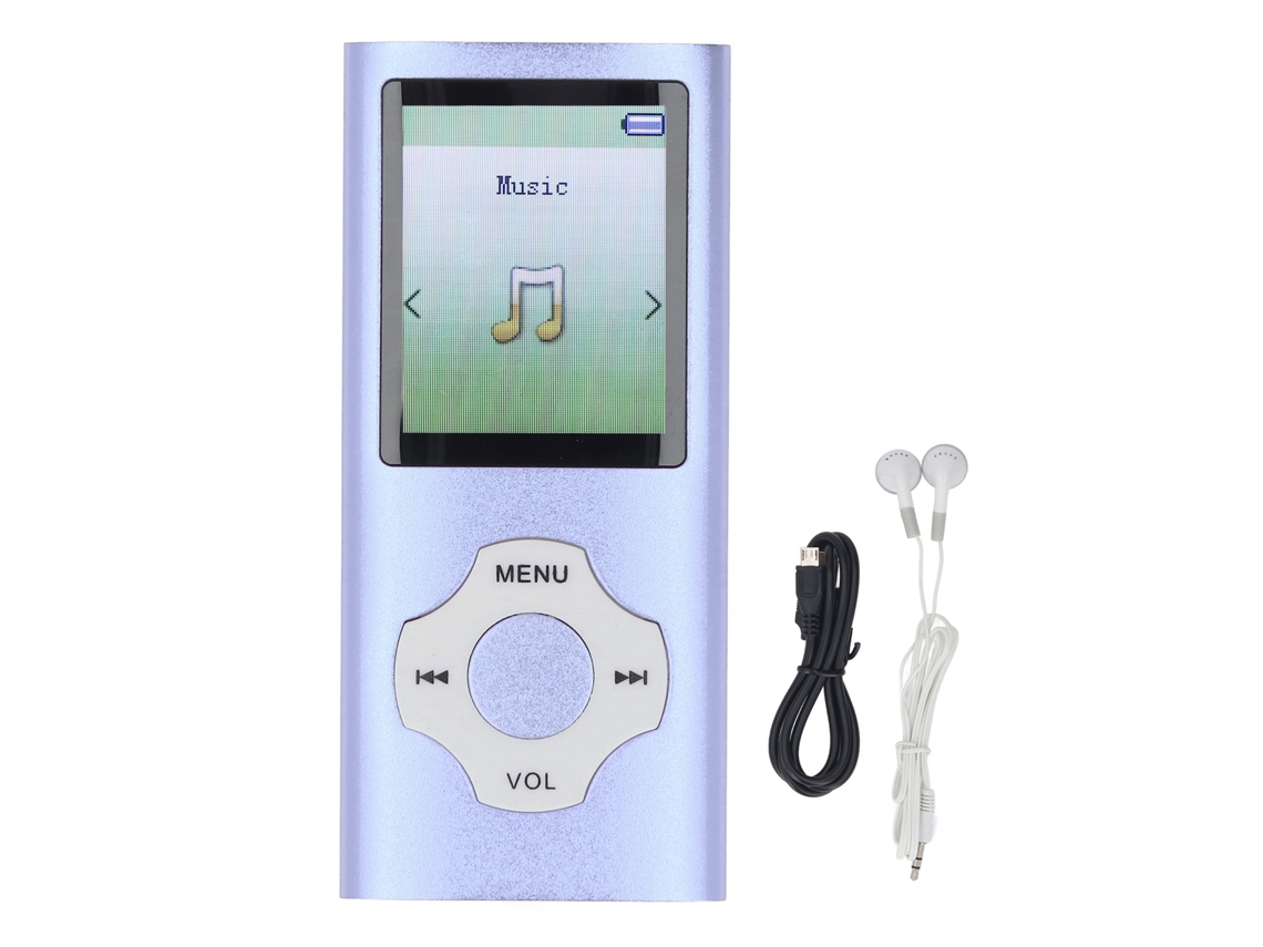 Reprodutor Mp3/mp4 32GB EOOCOO (tela de 1,8 polegadas)