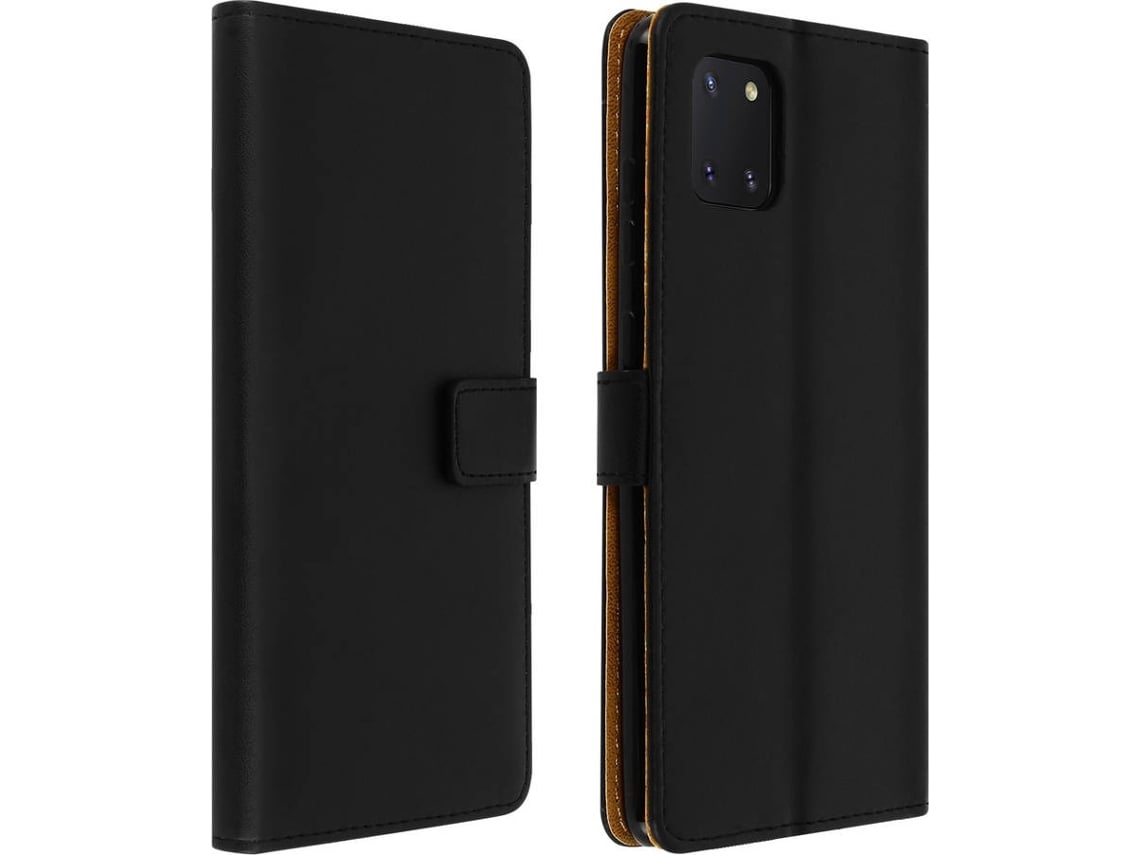 Capa Note Lite Para Samsung Yemaesre Pele Preto