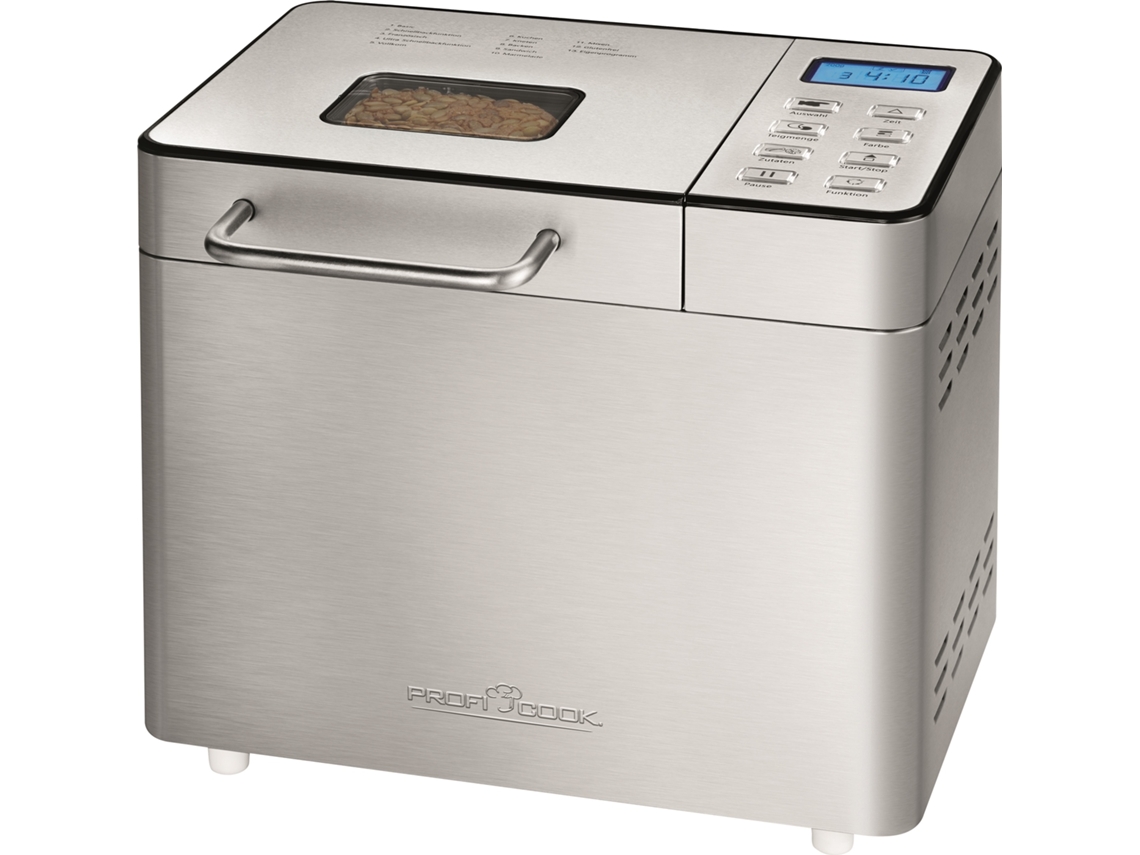 Máquina de Pão PROFICOOK BBA 1077 (1000 g - Programas: 13)