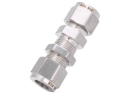 Conector Bulkhead Aço Inox 316 Com Dois Anéis