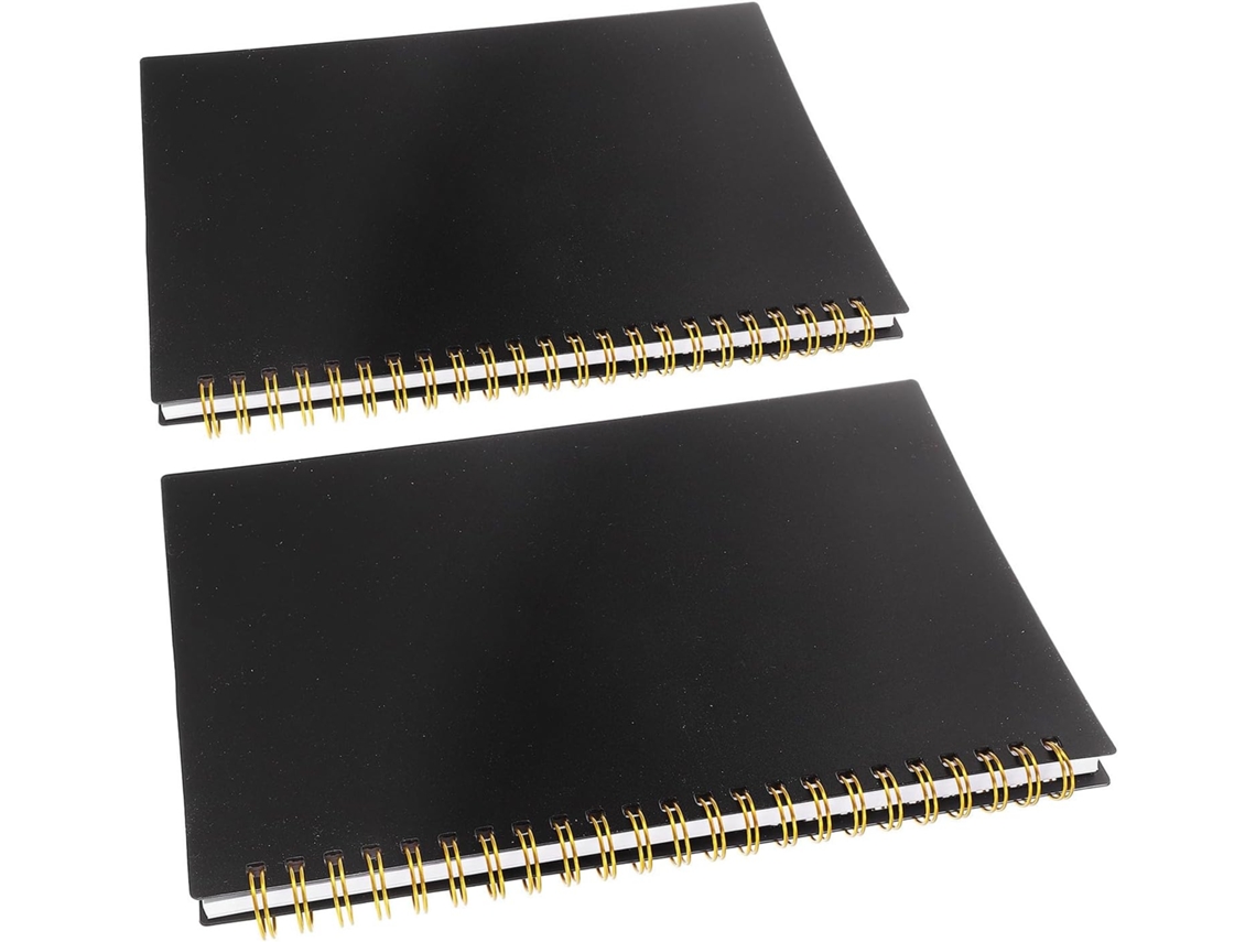Livre De Comptabilidade Excel 2pcs 60 Folhas Com Grade Vertical E Horizontal Para Profissionais E Uso Externo