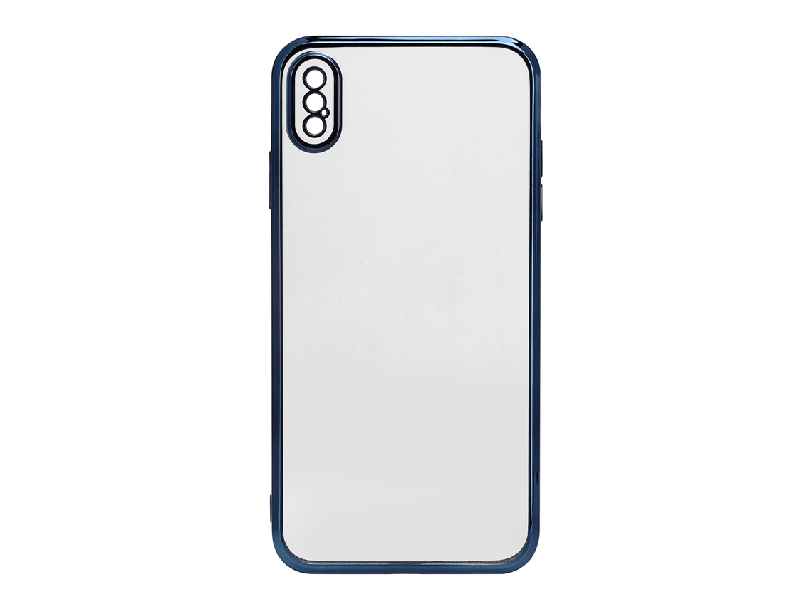 Funda de Tpu Electroporcelana Ultra Fina para iPhone Xs Max Capa Completa S/MARCA