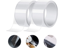 Fita De Vedação Impermeável De Pvc Para Cantos De Cozinha, 3 M X 5 Cm, Autoadesiva, 2 Unidades Transparentes