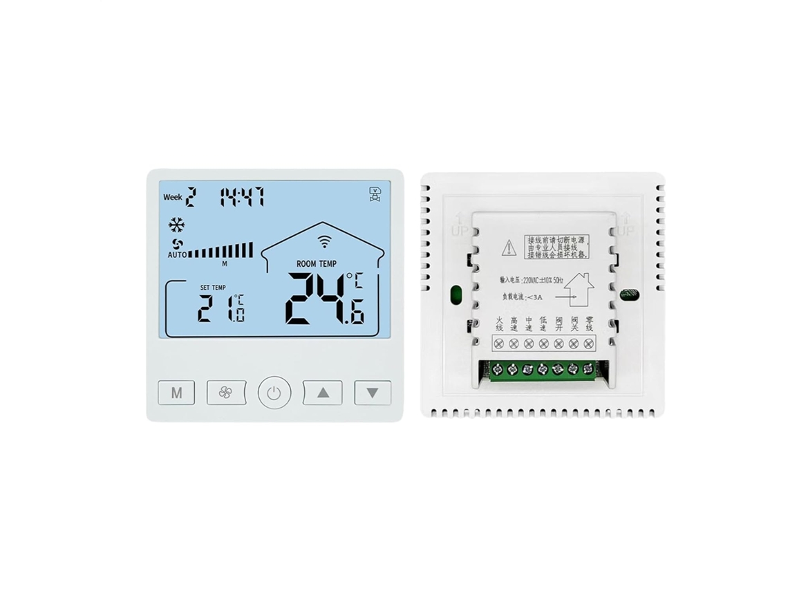 Termostato Programável para Ar Condicionado CHABERLU