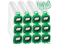 Sacos Para Aspirador De Pó Compatíveis Com Vorwerk Kobold Vb100 Fp100, Filtro Premium Substituição Vb100. Tuotuo