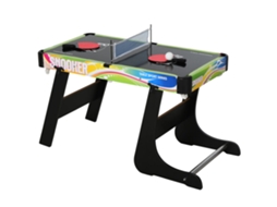 Mesa Multi-jogos, Design 4 Em 1, Construção Durável, Preto